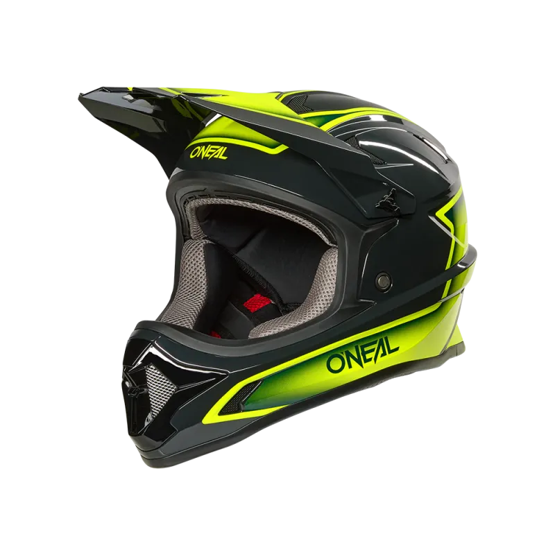 Preț mic Cască pentru bicicletă O'NEAL SONUS SLICK GRAY/NEON YELLOW V.26 - M